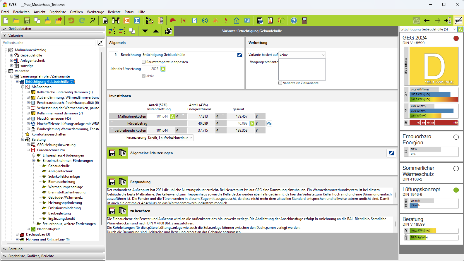 Formular zum Maßnahmenpaket
