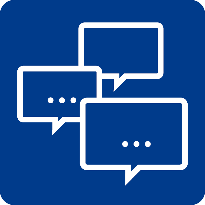 Icon Sprechblasen