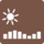 Icon Sommerlicher Wärmeschutz Simulation